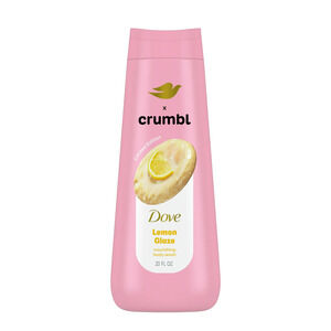 Dove Crumbl Moisturizing Liquid Body Wash Lemon Glaze, 20 oz
